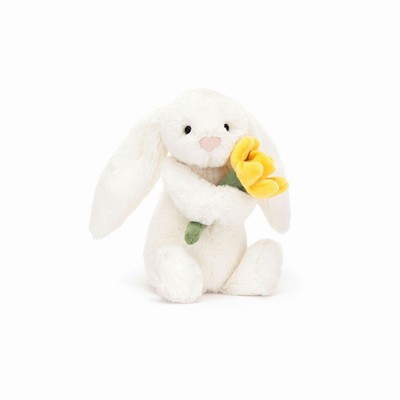 Jellycat Bashful Daffodil Bunnies UK | 24637NWXR